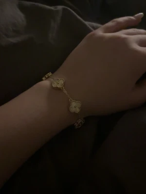 armband klöver  - enda problemet är att låset är lite öppet och stängs inte helt men annars är den väldigt fin och elegant 💞🌸 Original pris: 369kr