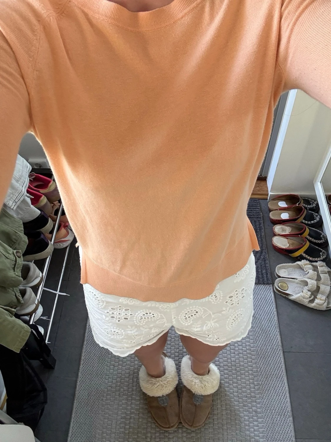 Koral stickad tröja