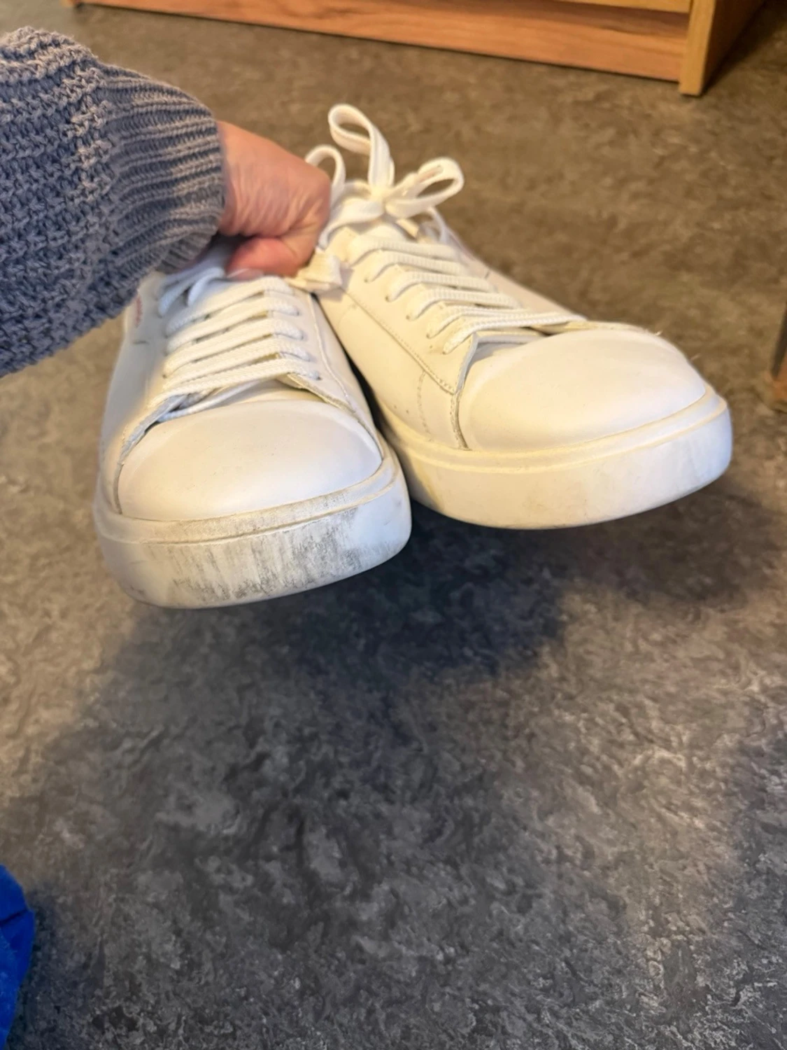 Vita sneakers från Hugo - 4