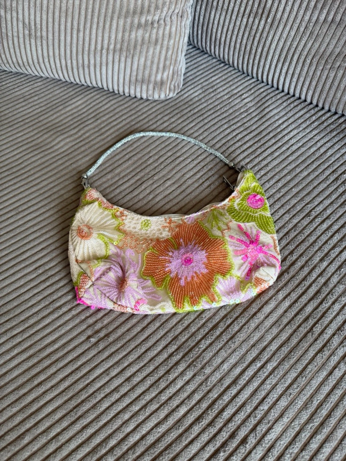Embroidered vintage Mini Bag Y2K Style
