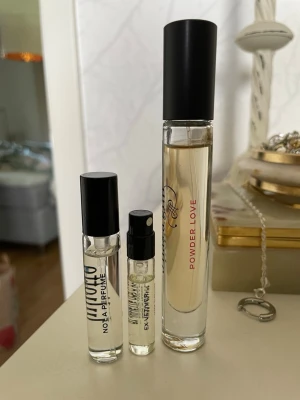 Juliette has a Gun trio - Powder Love 7,5ml, Not a perfume 5ml och Ex Vetiver 2ml. 