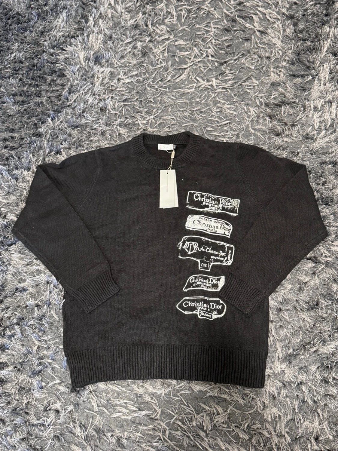 CD black sweater