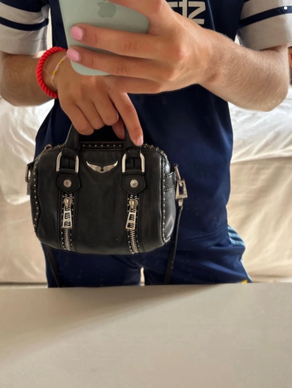 Svart handväska Zadig & Voltaire - 1