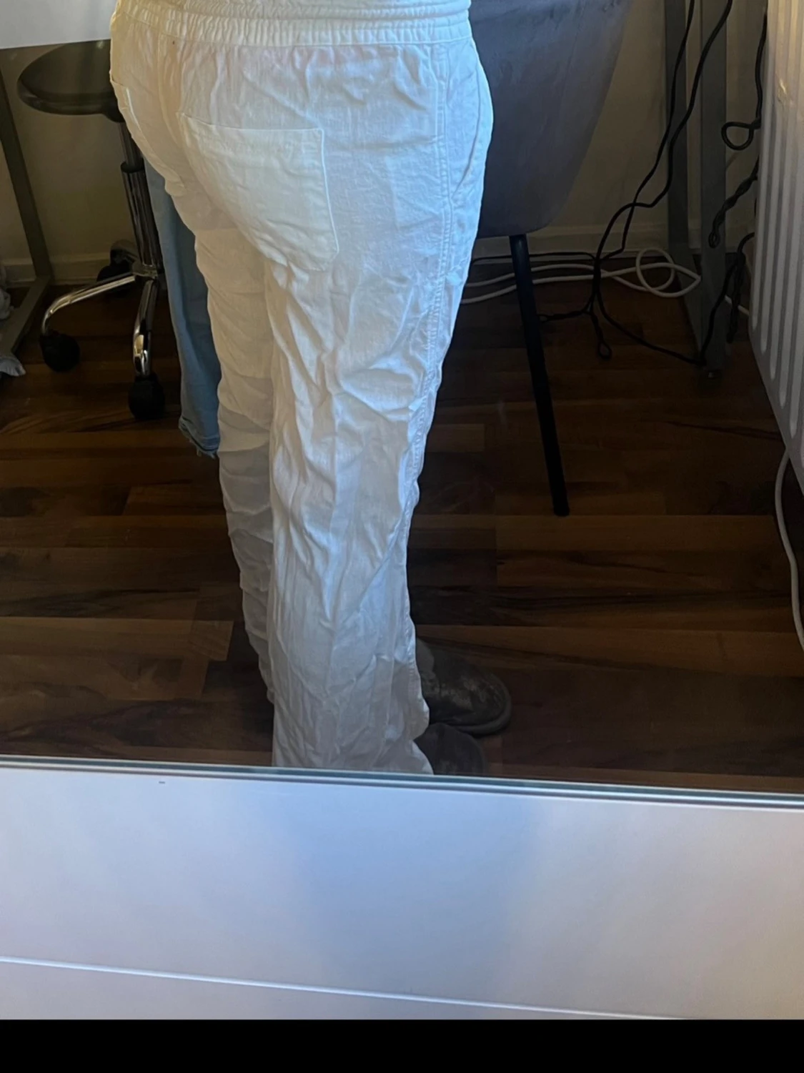 Vita Roxy linnebyxor  - 1