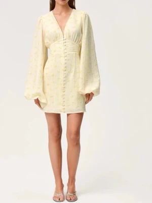 Adoore Florence dress yellow - Använd en gång!! Som ny! Strl 32 men passar även 34!