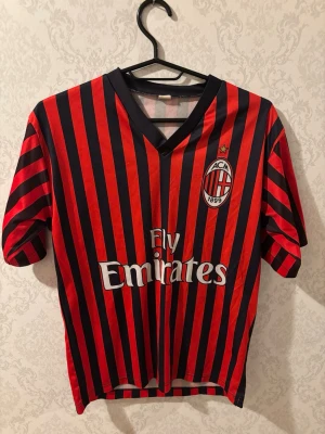 AC Milan matchtröja Zlatan - milan tröja, använd endast nån gång. nummer 21 på ryggen med zlatan ibrahimovic. sälj för endast 179 kronor