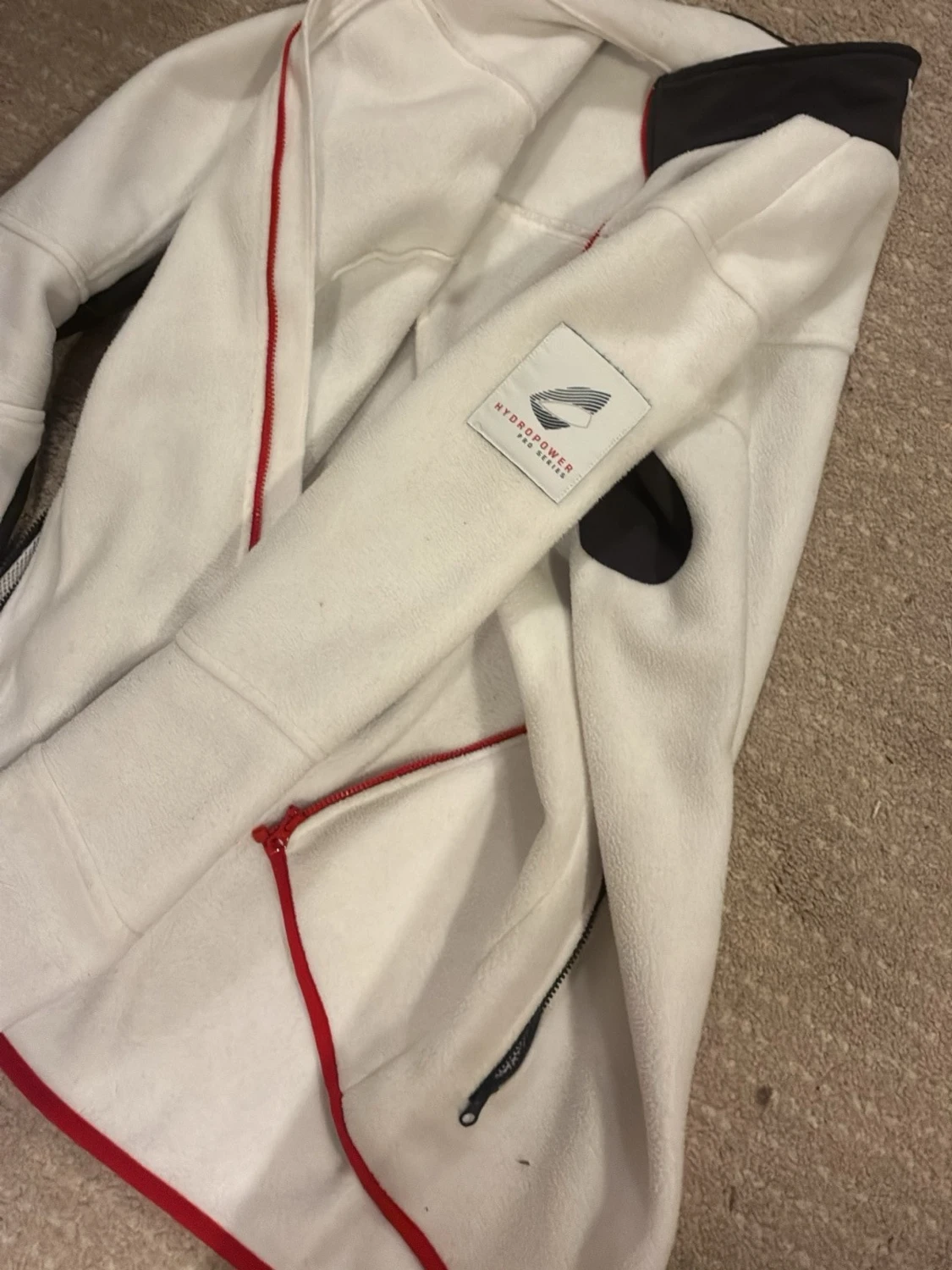 Vit fleecejacka från Helly Hansen - 3