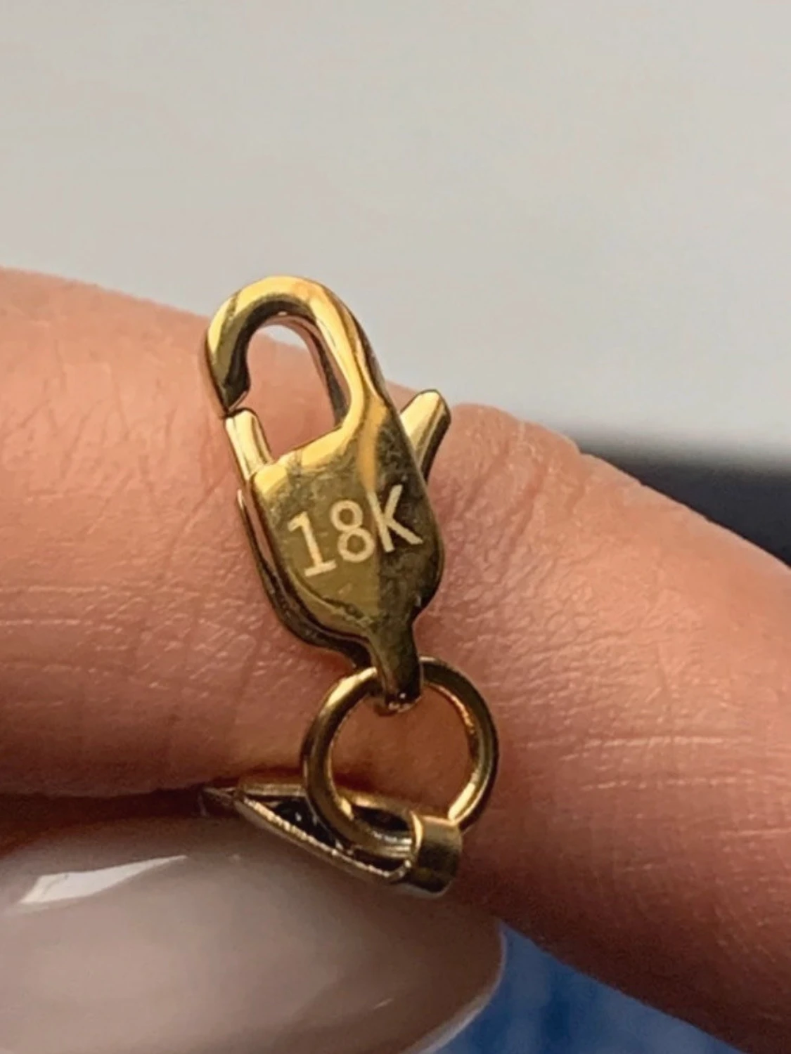 Guldpläterat halsband från Luce  - 4