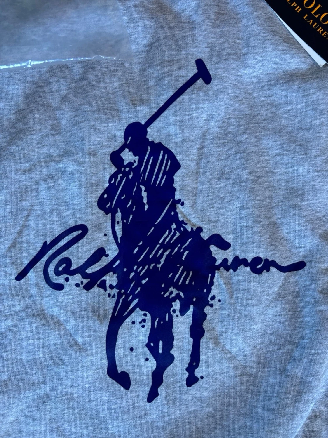 Grå polo tröja - 1