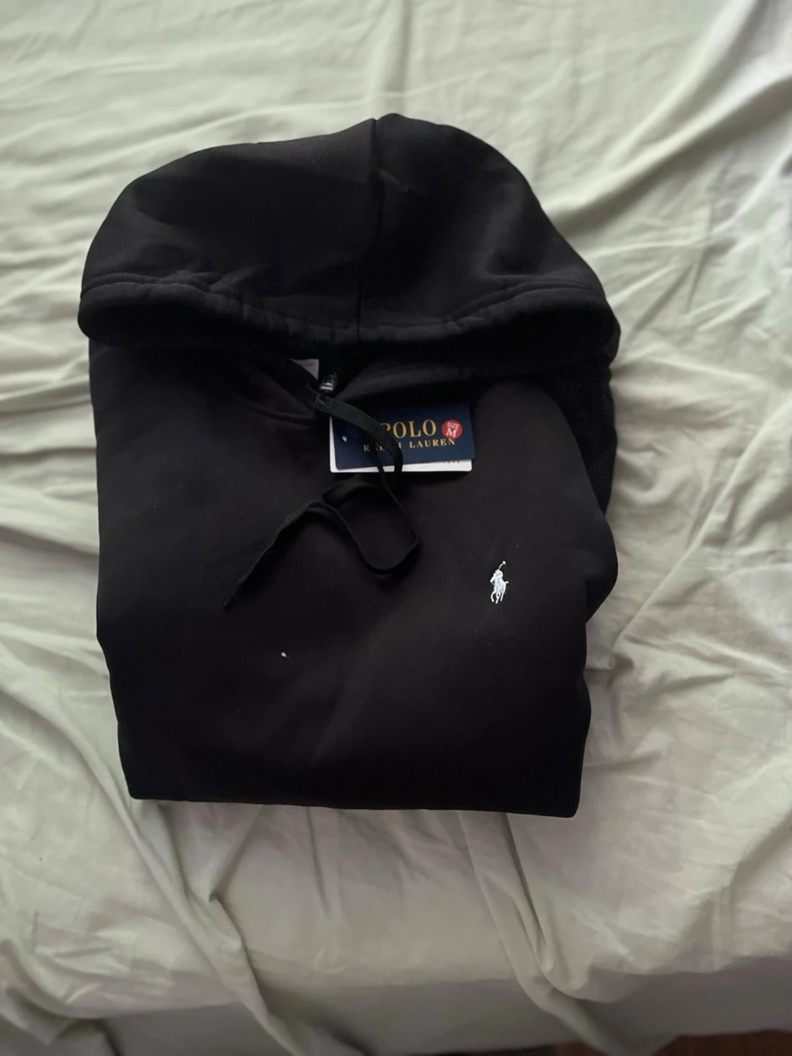Svart hoodie från Polo Ralph Lauren
