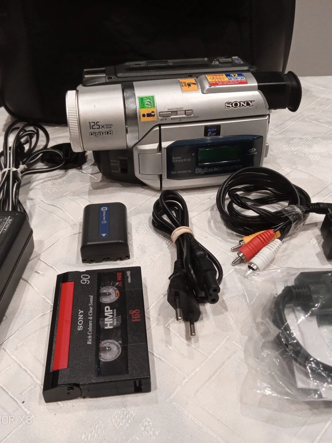 Sony DCR-TRV230E Digital8 för HI8-BAND OCH VIDEO8 videokamera