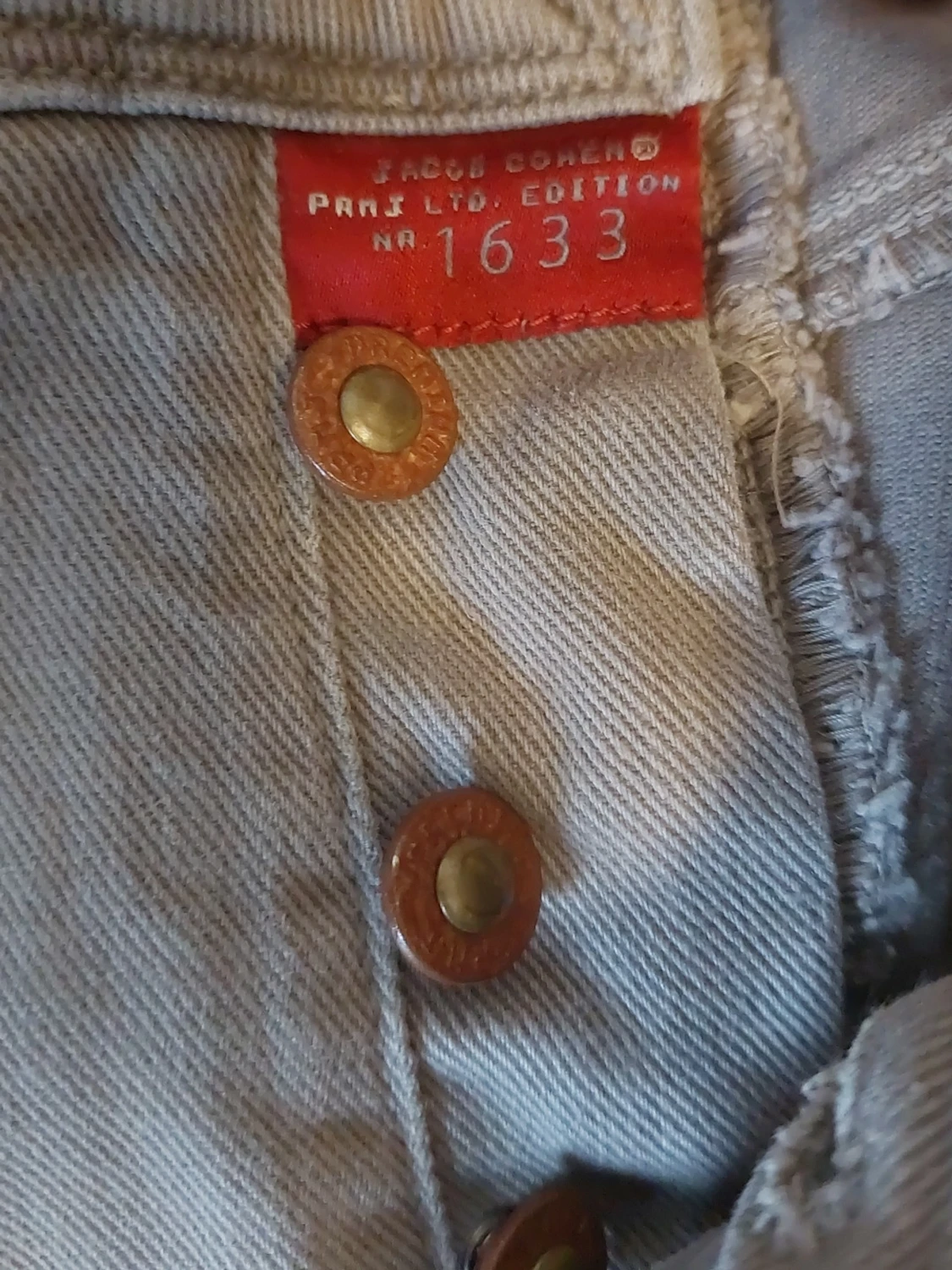 Jacob cohën Limited edition nick 1633 - 4