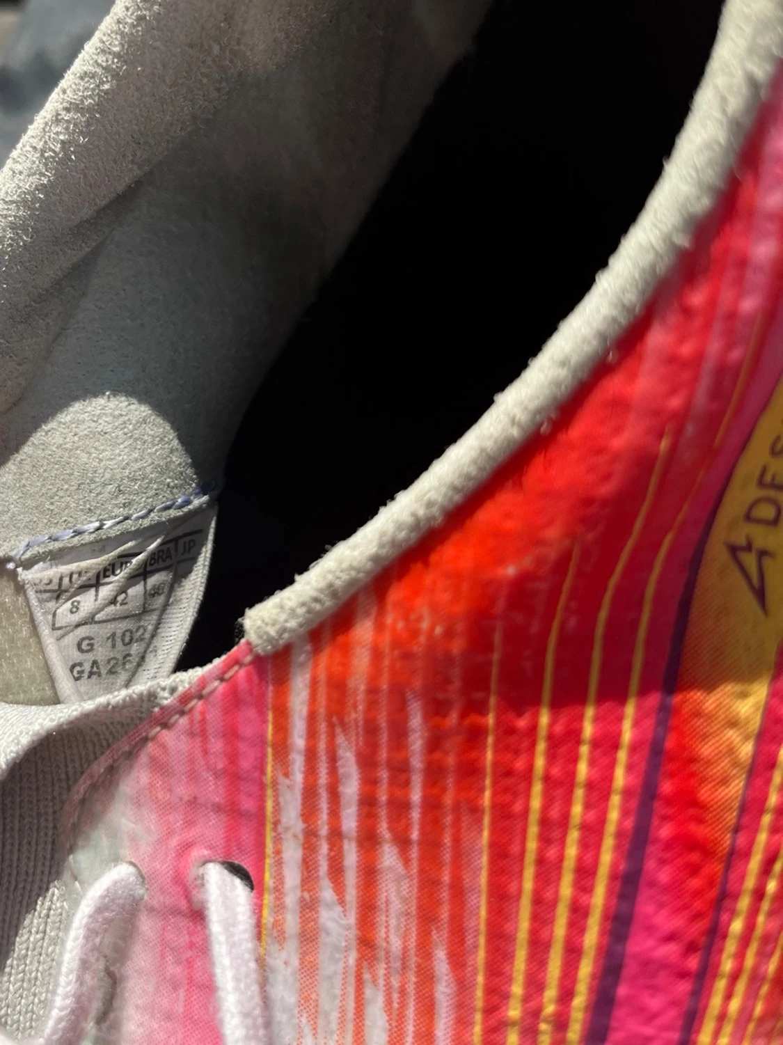 Mizuno vita och rosa fotbollsskor - 4