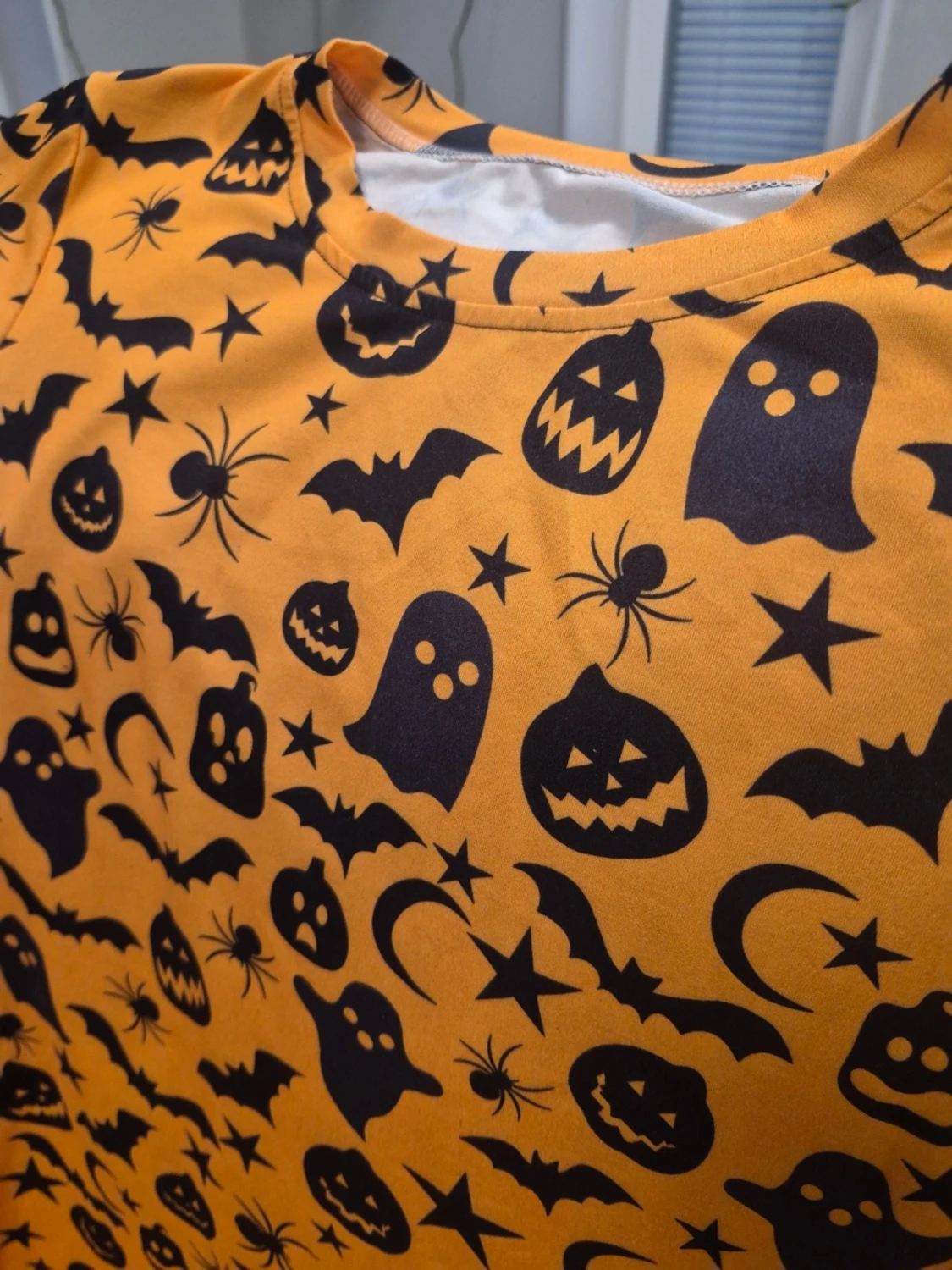 Halloweenklänningar med pumpor & spöken M - 3