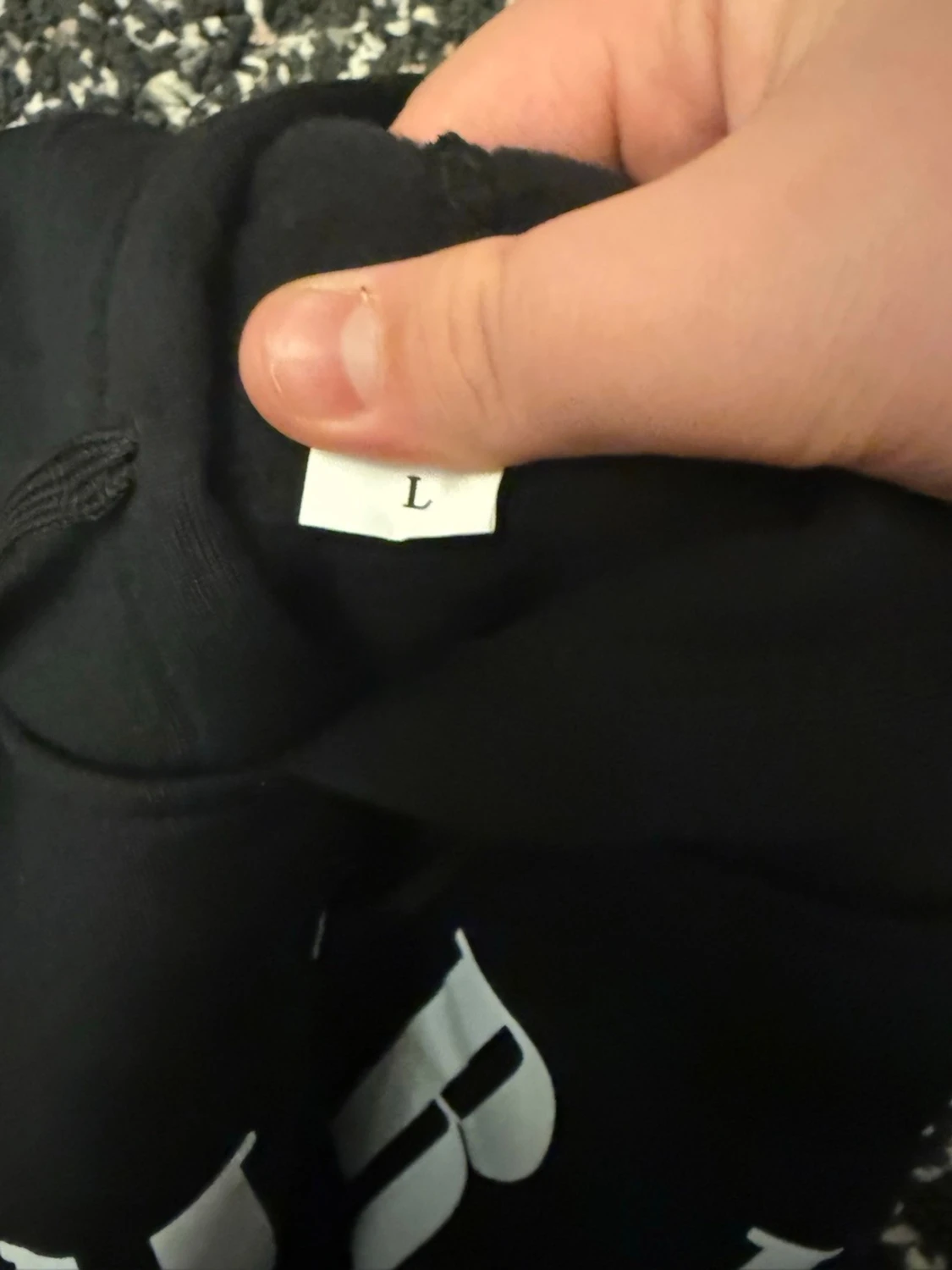 Svart hoodie från Amiri med tryck - 3