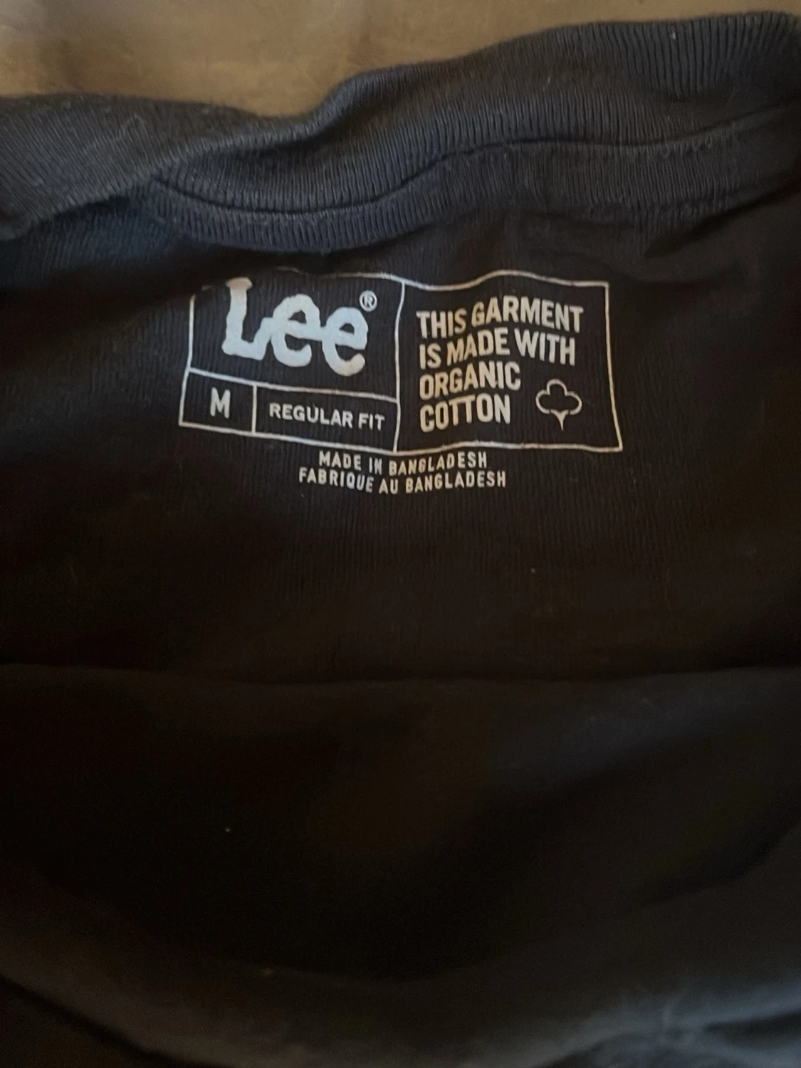 Svart t-shirt från Lee med tryck - 1