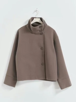 Brun kappa - Snygg brun kappa från Gina tricot, slutsåld
