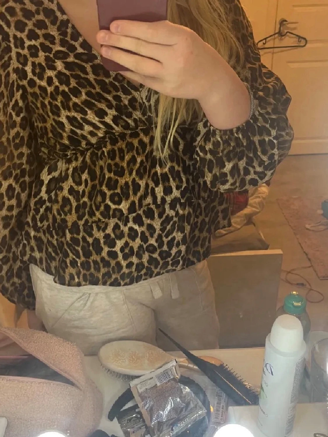 Leopard blus