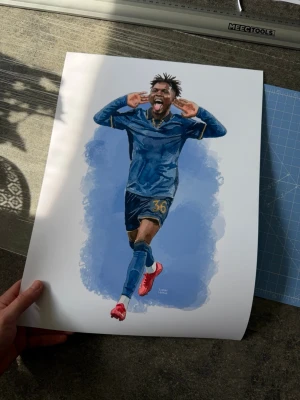 Yohanna AIK poster  - Zadok Yohanna poster, matt premium papper, 30x40cm