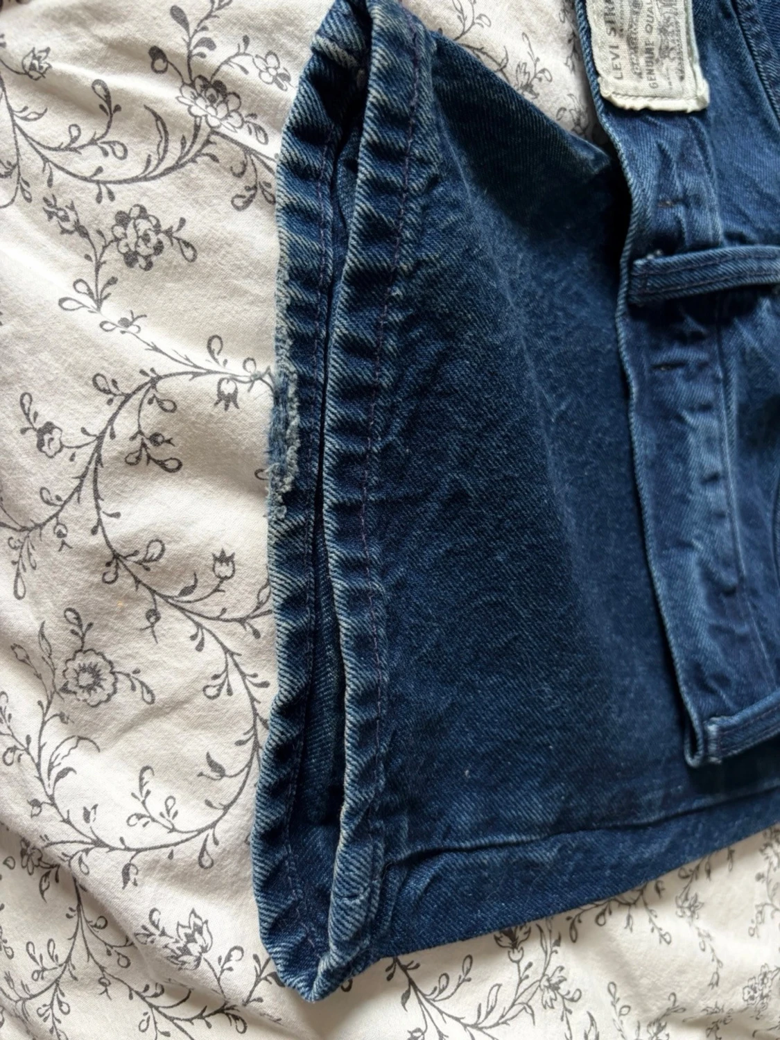 Levi's blå raka jeans - 6
