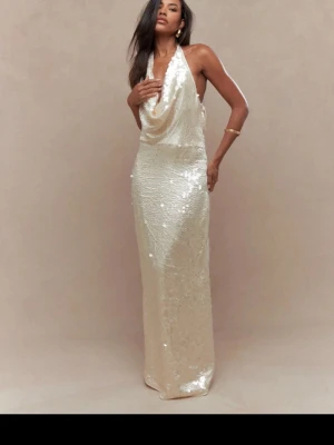 Balklänning  - Sjukt fin, använd en gång! Storlek S. Går inte att köpa längre vad jag vet☺️