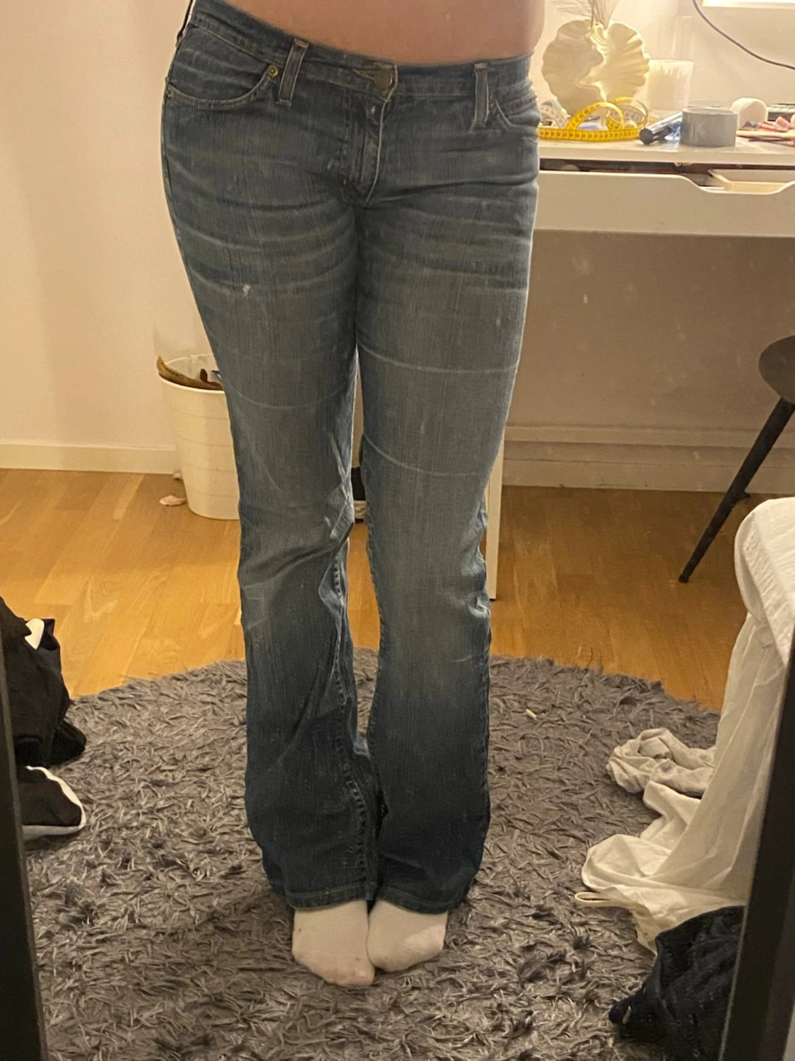 Low waist bootcut jeans  - 3