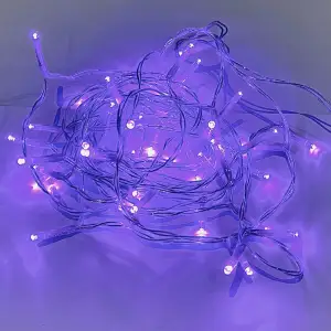 en fin lila led fairy lights slinga 💜tror de är runt 3,5m långa. man behöver 3st AA batterier till. kp vid frågor :)