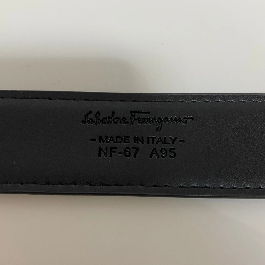 Ferragamo Bälte Svart - 90