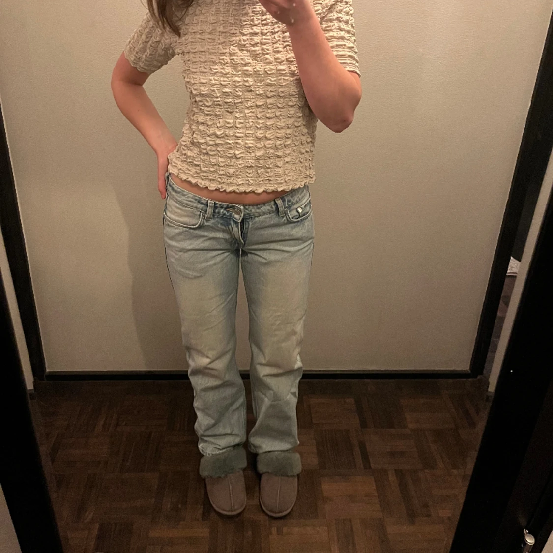 Lågmidjade jeans 
