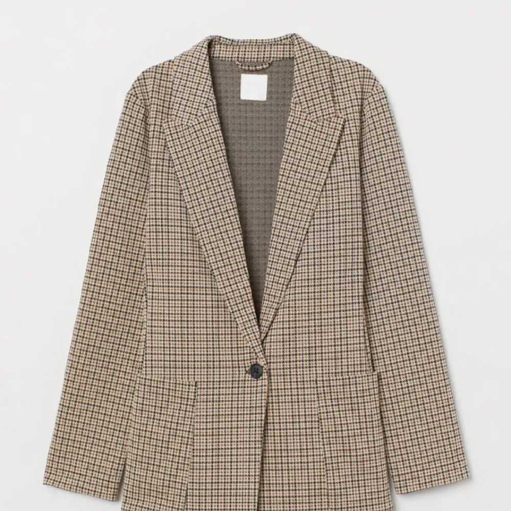 Hundtandsmönstrad blazer från H&M. Kostymer.