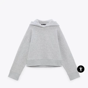 Hoodie - En grå hoodie från zara i mycket bra skick, andvänd ca 4 gånger och se ut som ny. Du står för frakt💕(lånade bilder) originalpris 350