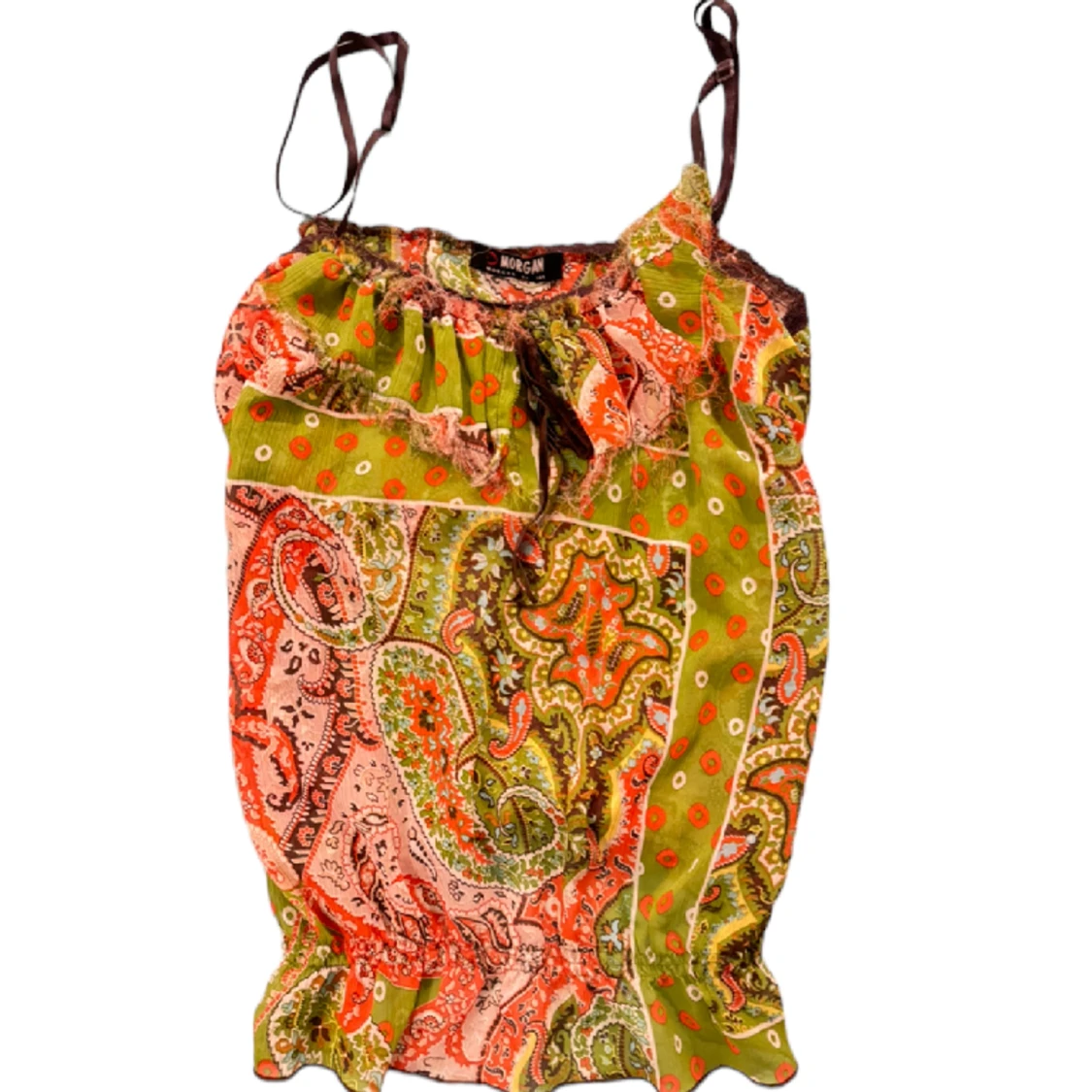 Vintage mönstrad topp