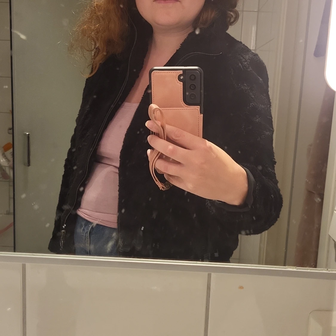 en jätte mysig och mjuka höst jacka. - 91