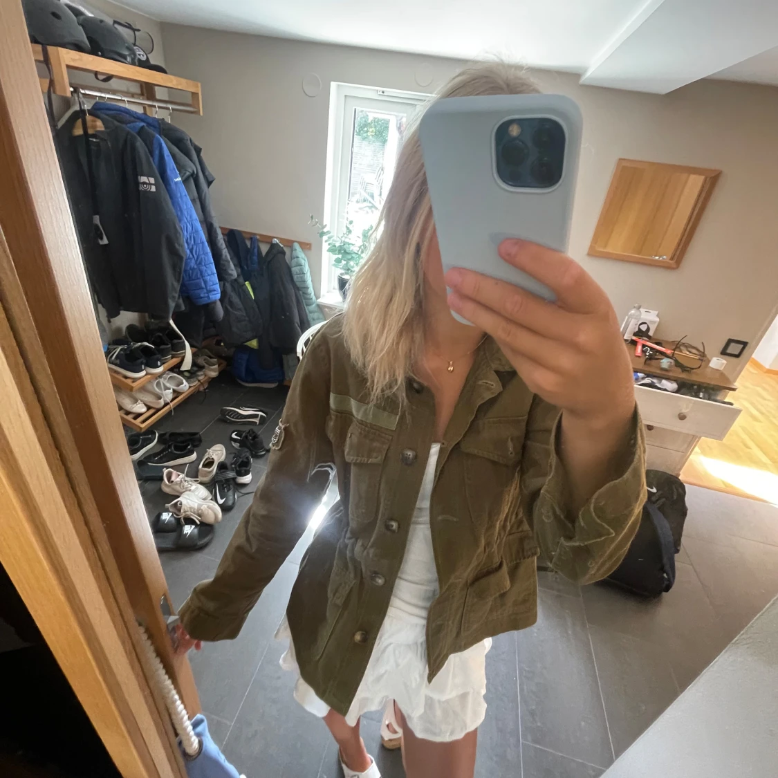 grön jeansjacka - 93