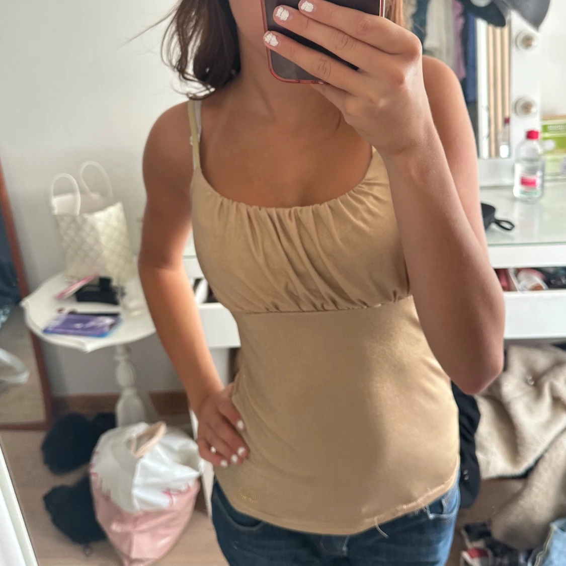 Guldig festtopp - 90