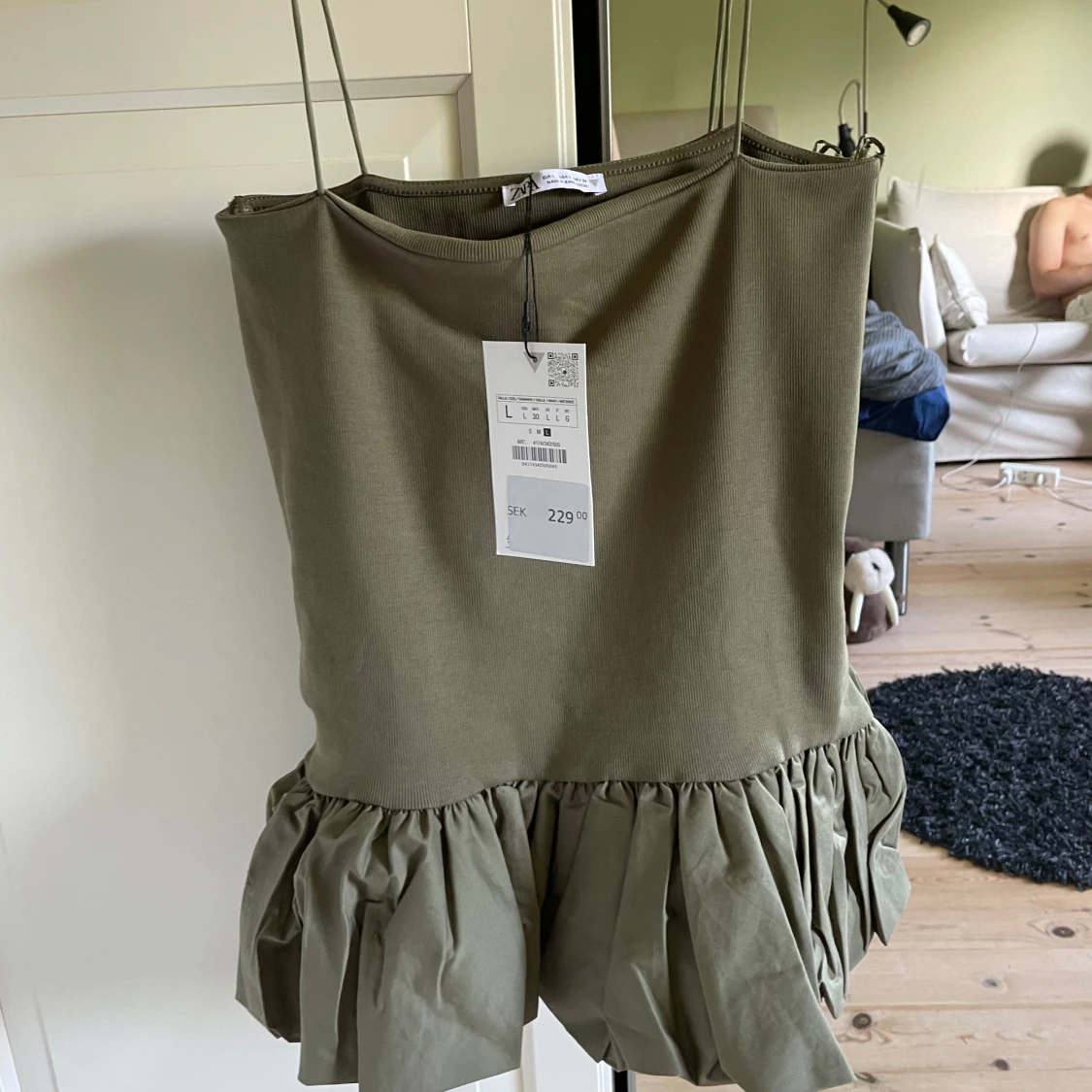 Söt grön topp - 90