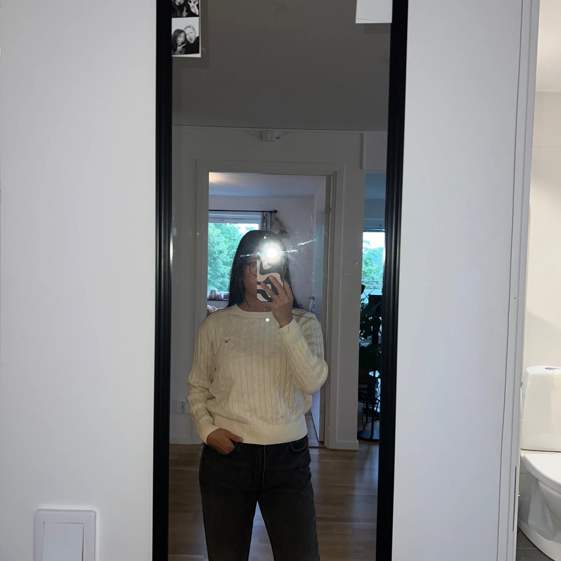 Gant kabelstickad tröja