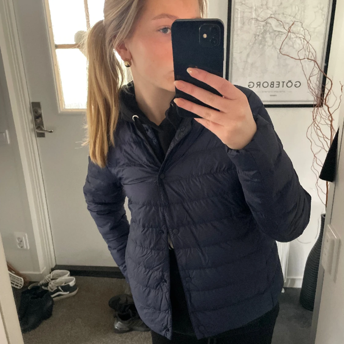 Tunn lättvikts-jacka 