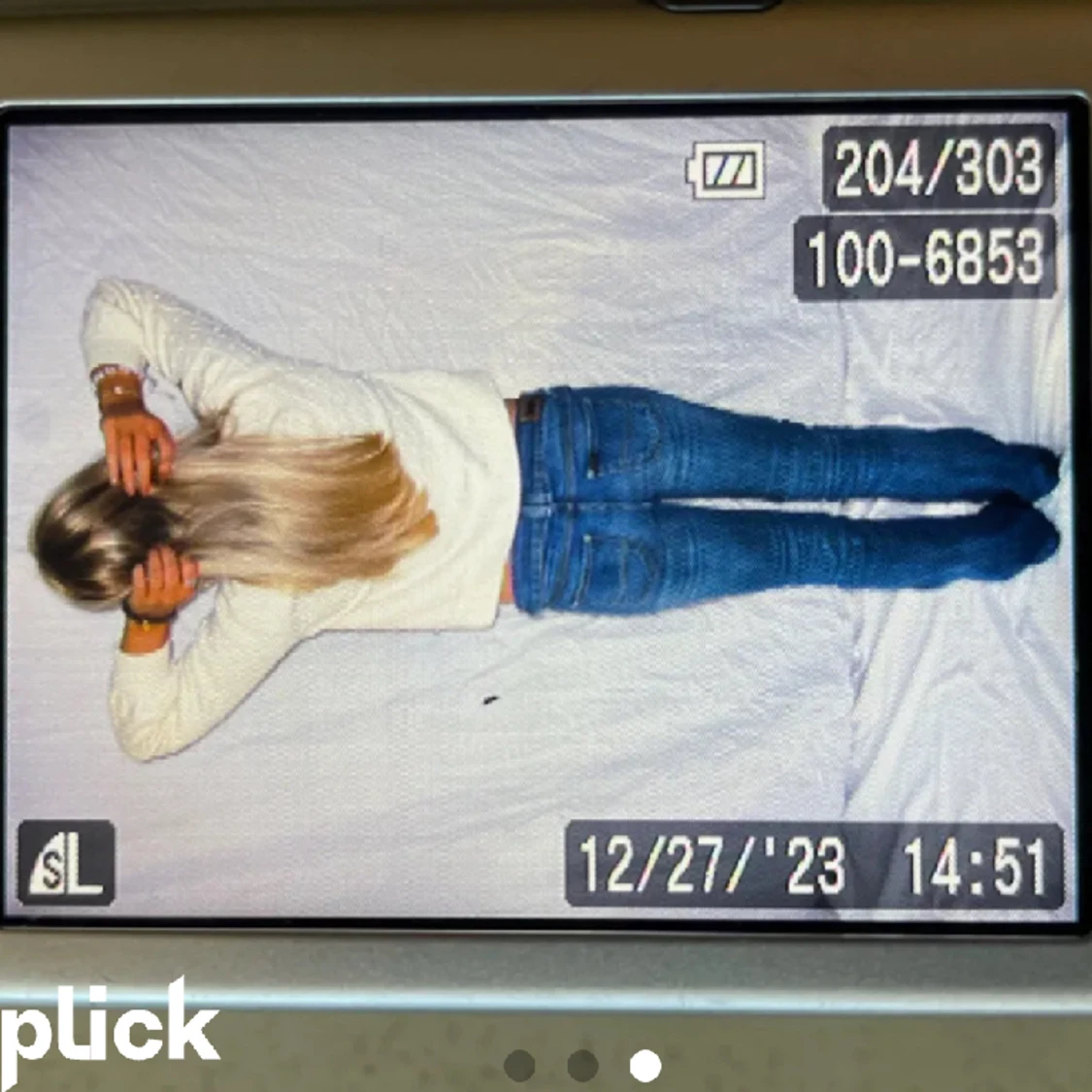 Lågmidjade jeans  - 90