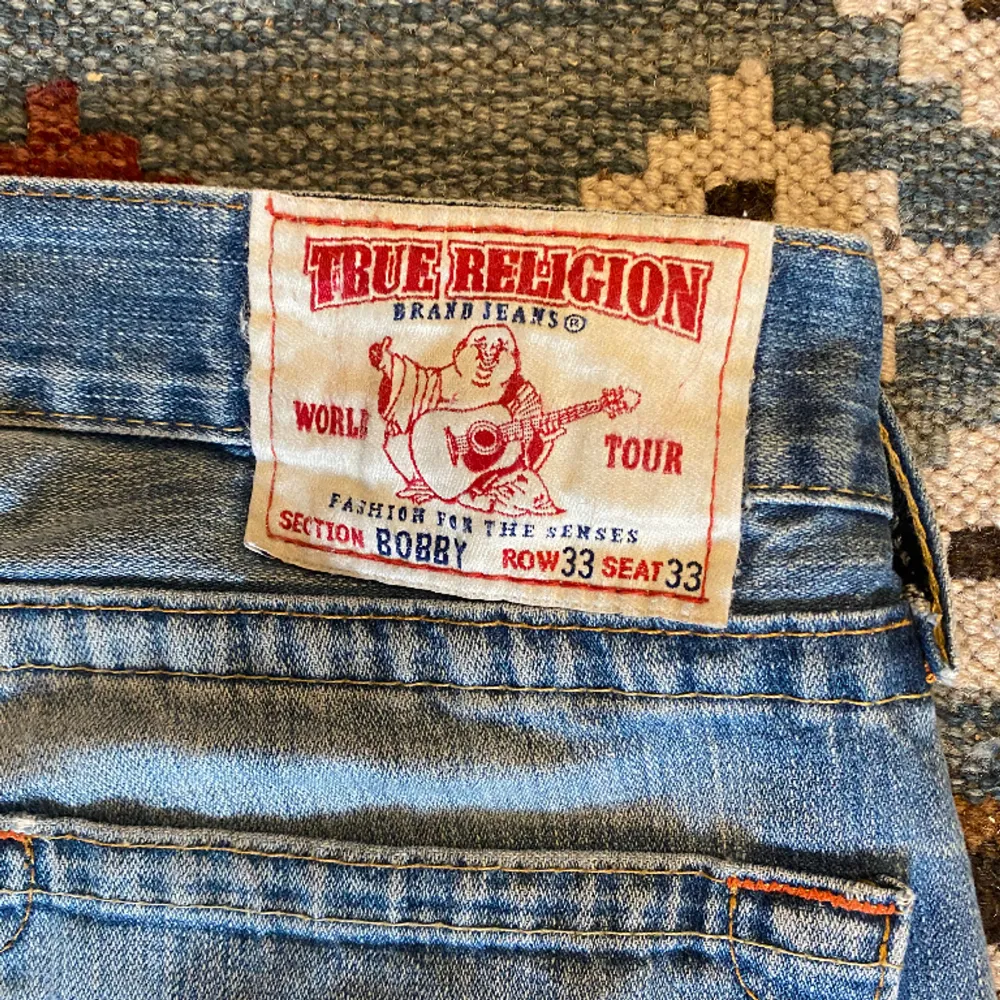 Hårda true religion Bobby jeans💯🔥 Nästan ny skick till bra pris🥳 SKICKA BUD!. Jeans & Byxor.
