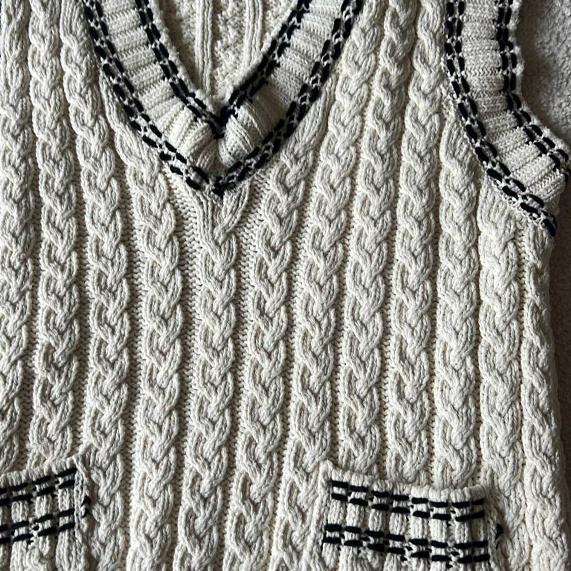 Stickad väst från zara🐆 - 1