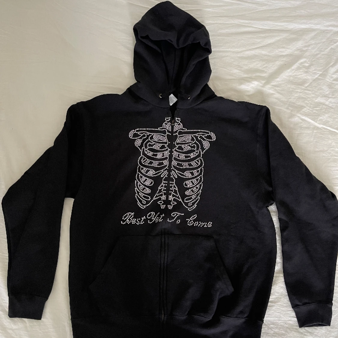 Rhinestone hoodie