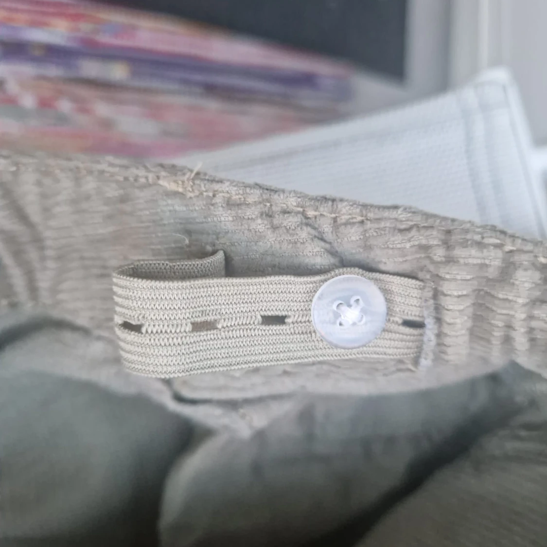 Gröna flared jeans  - 91