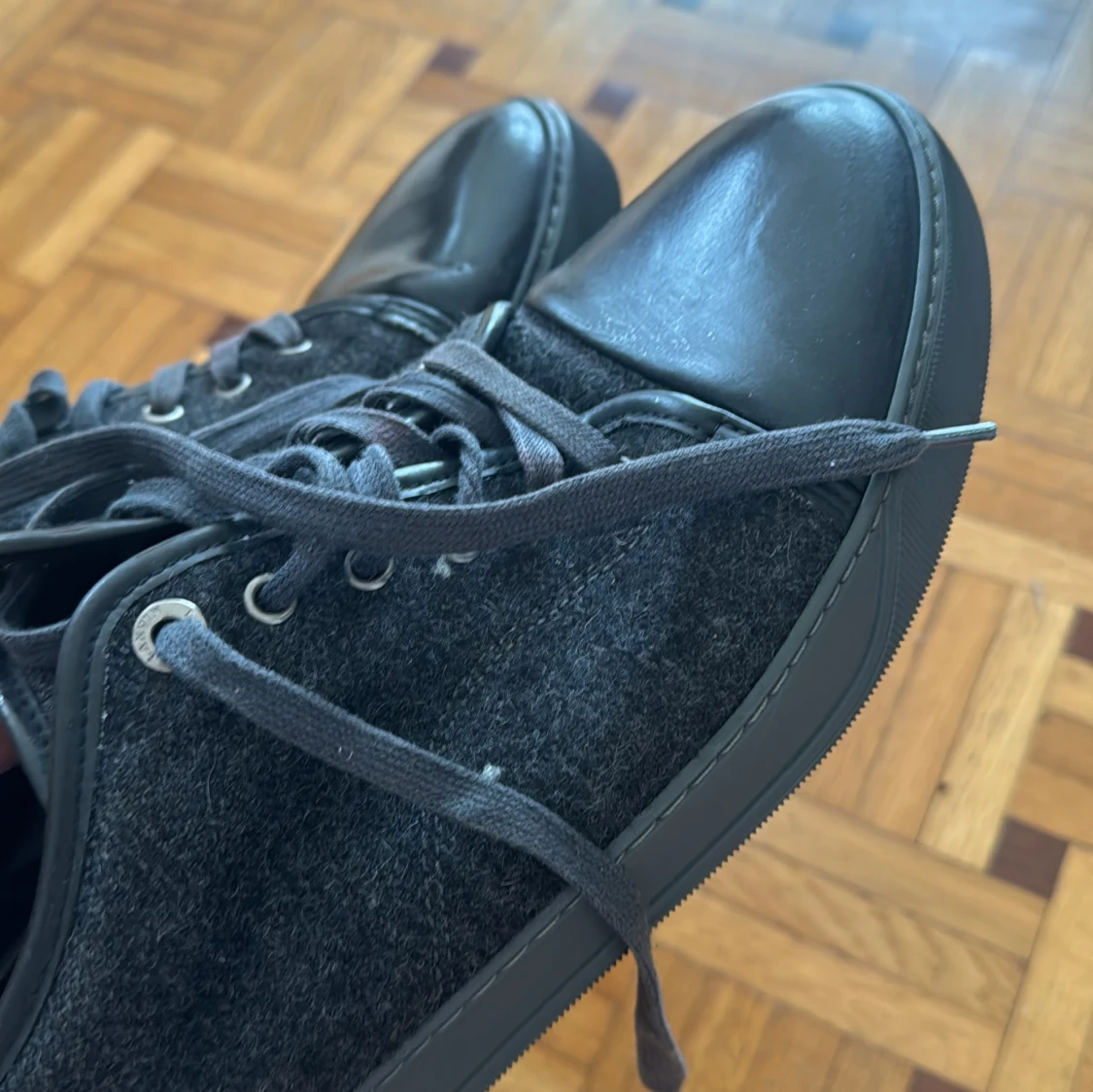 Lanvin Captoe Skor - 90