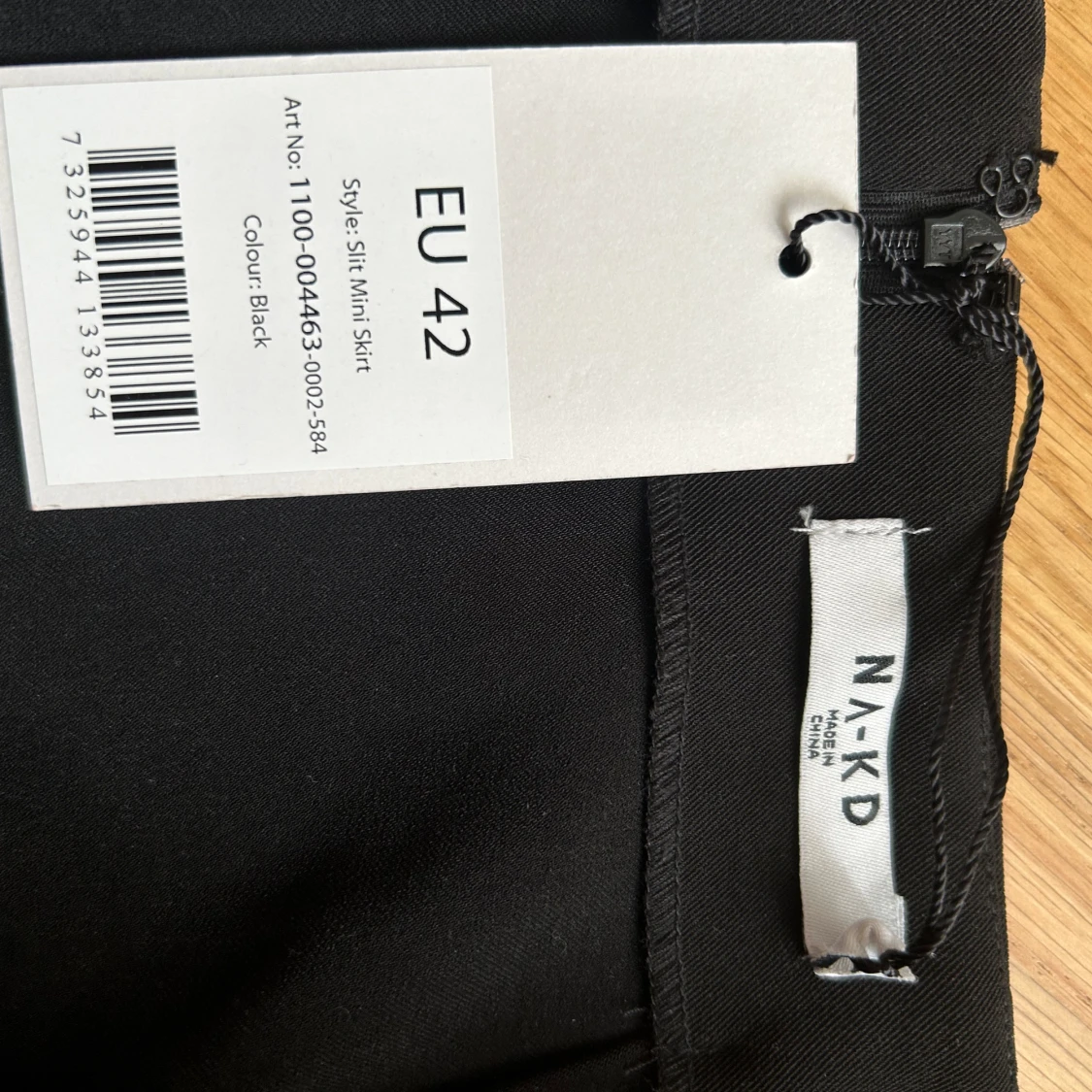 Svart minikjol NA-KD, strl 42 - 90