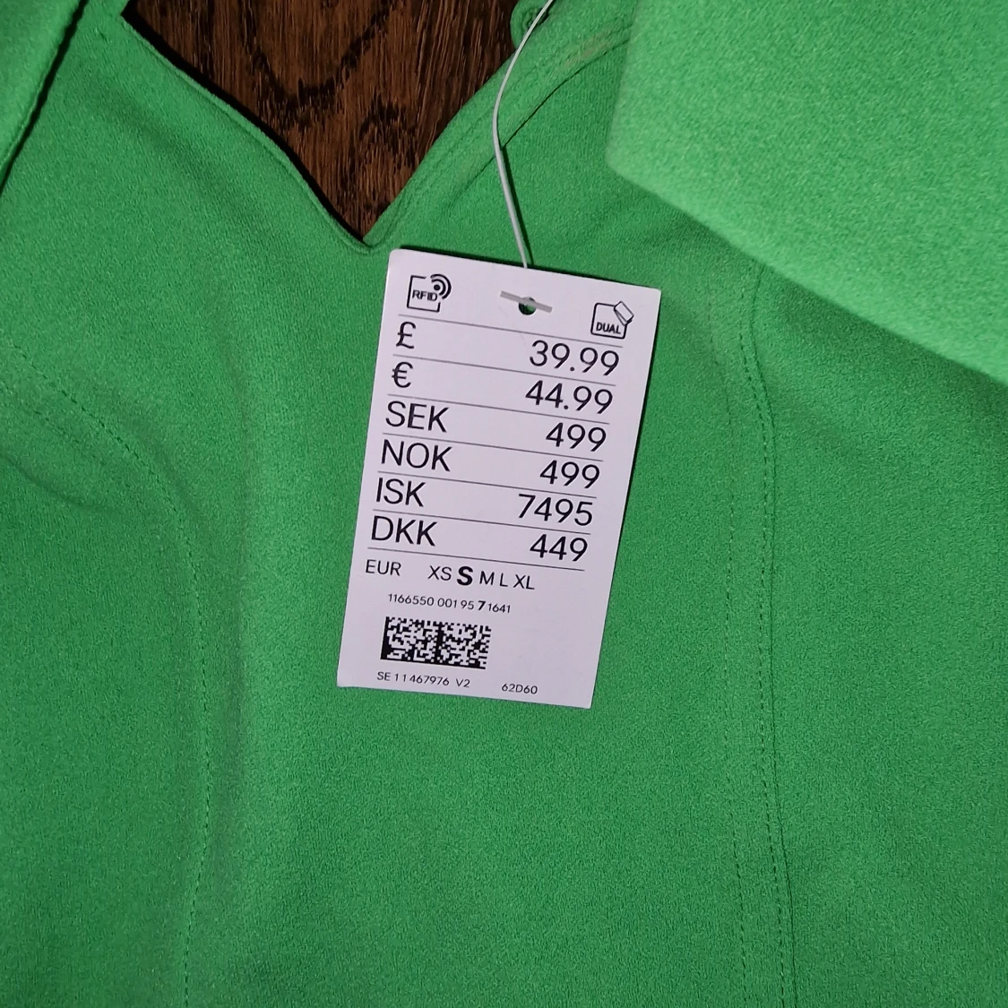 Limegrön Klänning - 90