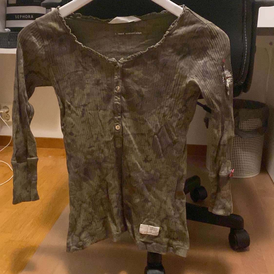 Trekvartsärmad tröja