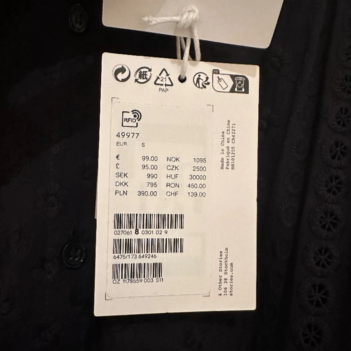 & Other stories blus  - 91