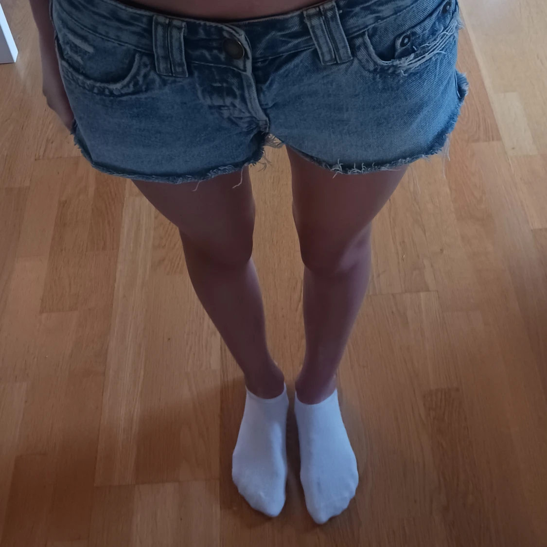 Lowwaist jeansshorts - 91