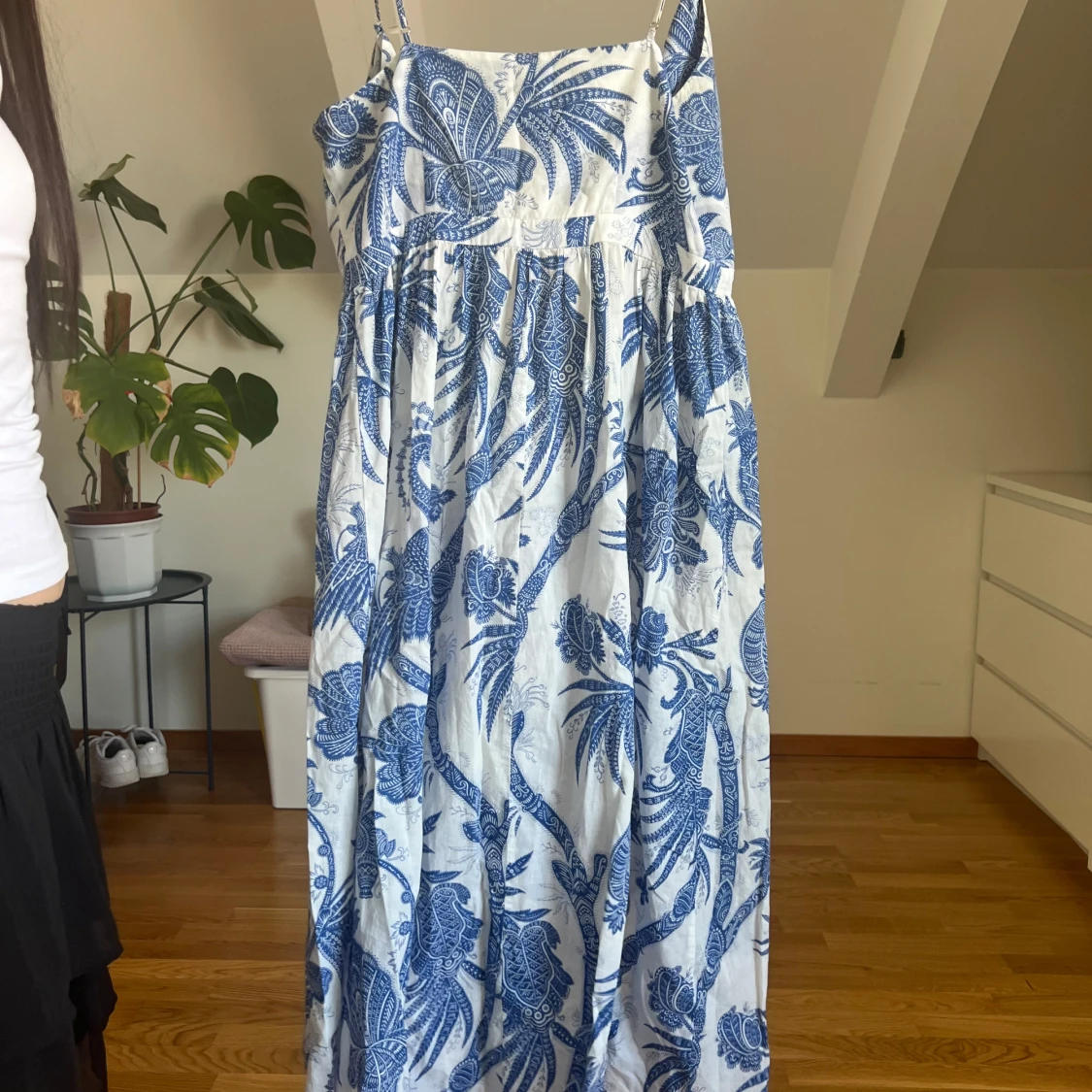 blå klänning  - 90